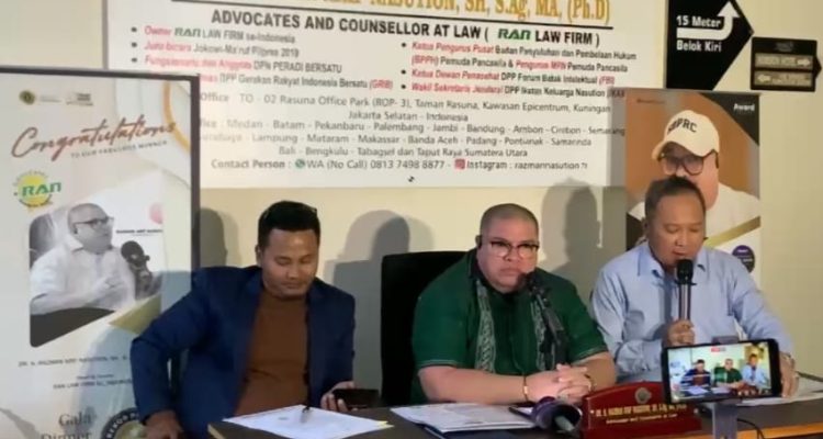 Diduga ada Konspirasi, David Rahardja Laporkan Kepala Cabang BRI Veteran/Ist